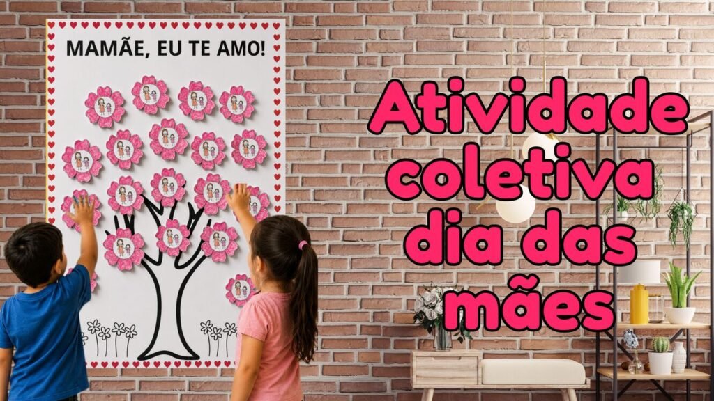 atividade coletiva dia das maes educação infantil para alfabetização página 1
